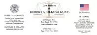 Law Offices Of Robert A. Olkowitz