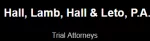Hall, Lamb, Hall & Leto, P.A.